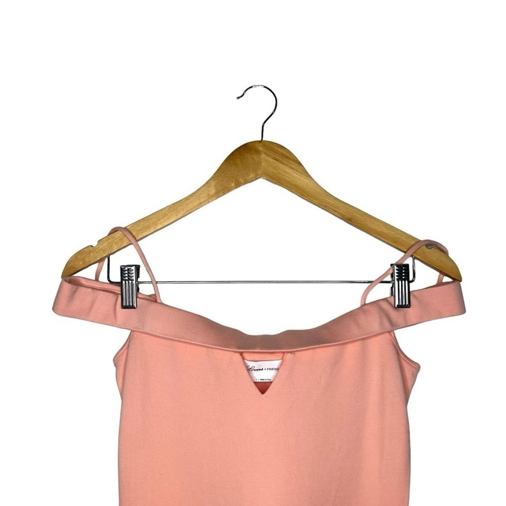 Lovers + Friends Blush Pink Arma Mini Off The Shoulder Party Dress Blush Pink S - Picture 4 of 11